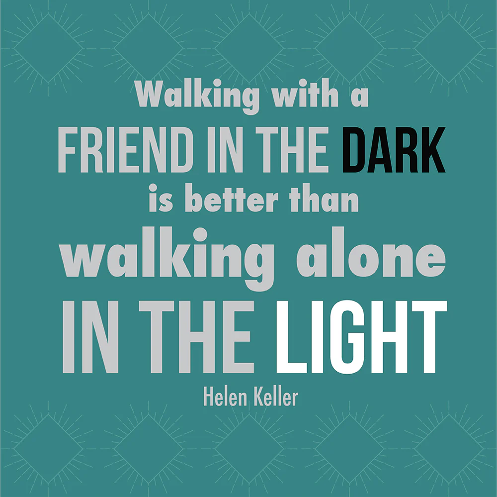 A friend in the dark