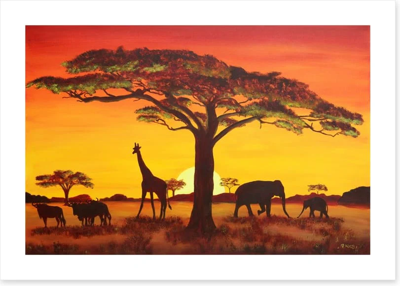 African sunset - Image 2