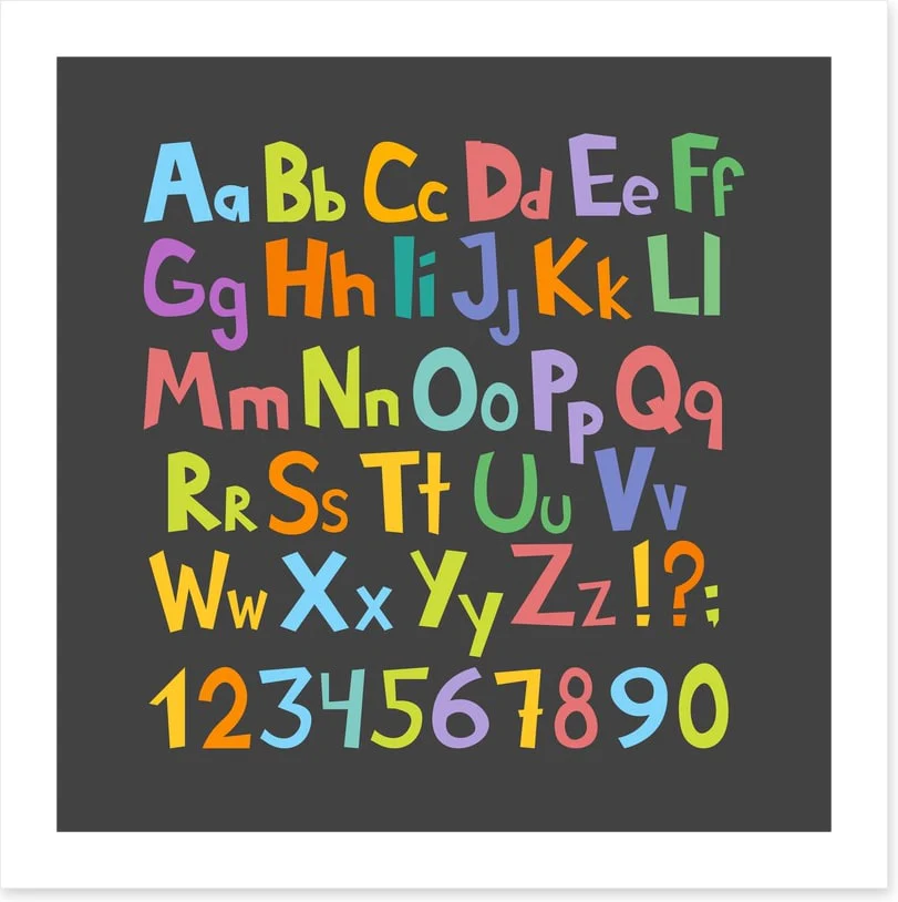 Alphabet and Numbers - Image 2