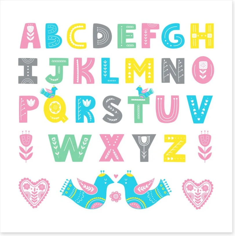 Alphabet and Numbers - Image 2