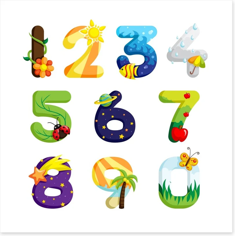 Alphabet and Numbers - Image 2