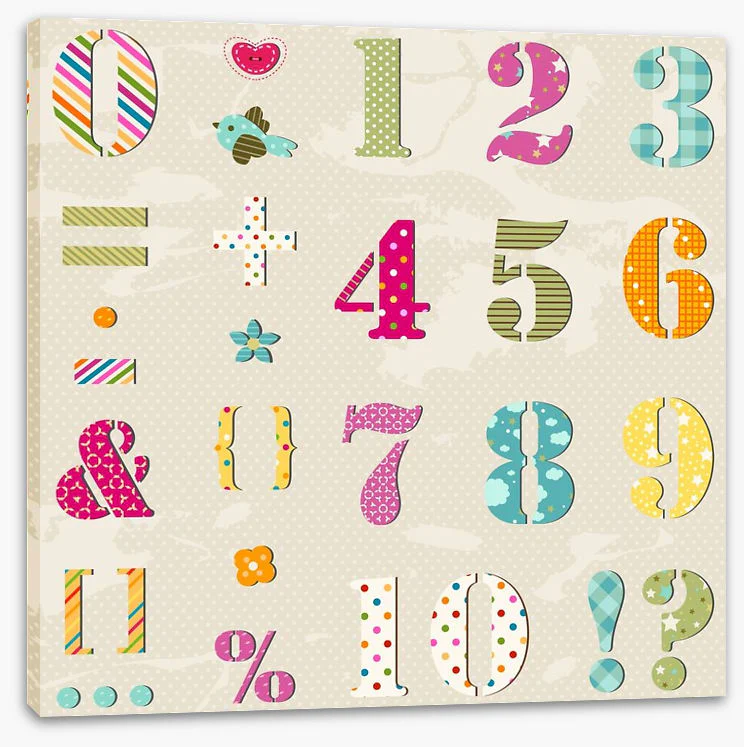Alphabet and Numbers - Image 2