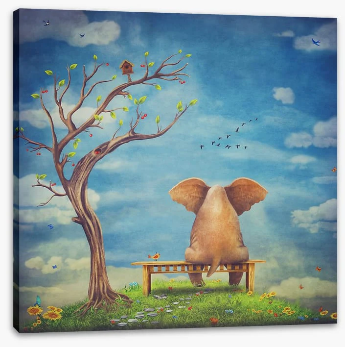 Elephant in the glade - Image 2