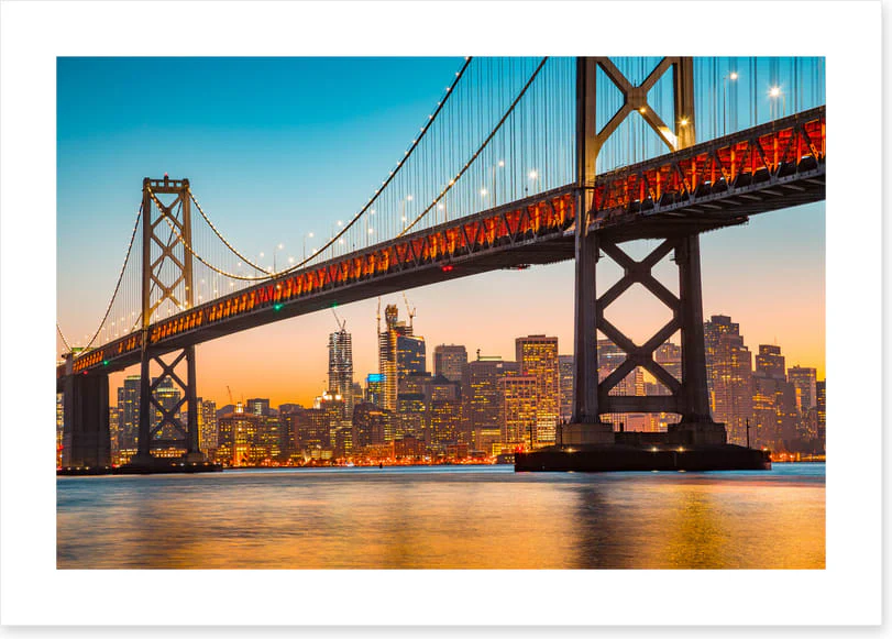Bay Bridge sunset - Image 2