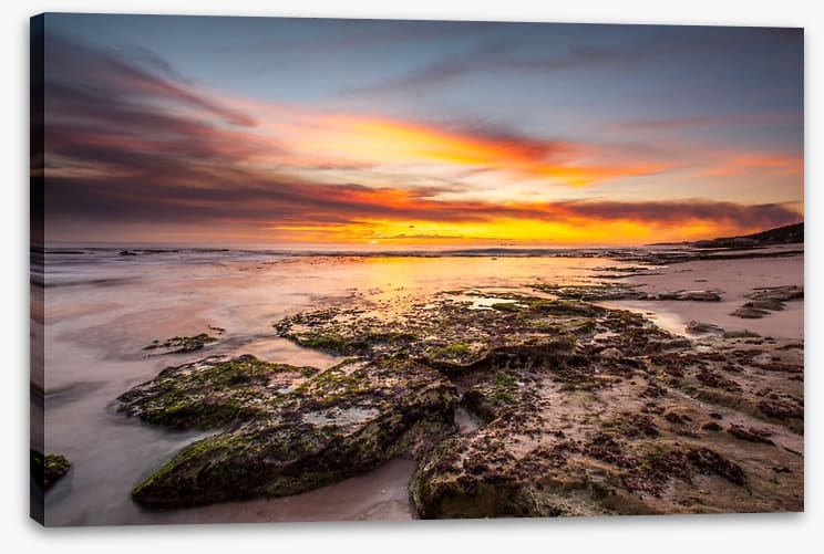 Rocky beach sundown - Image 2