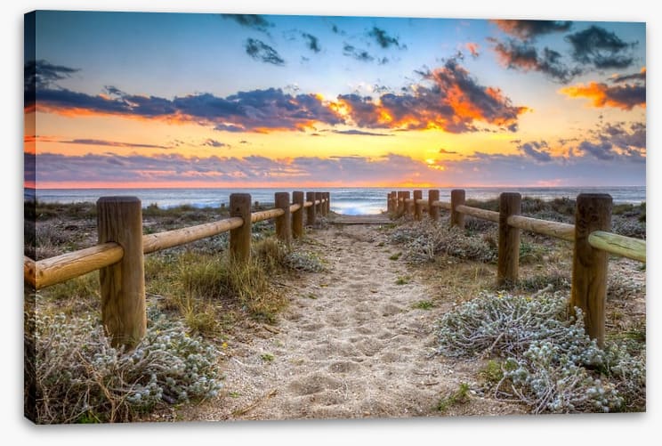 Sunset at the beach - Image 2