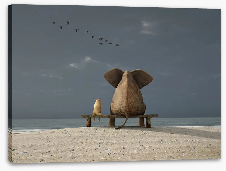 Together on the beach - Image 2