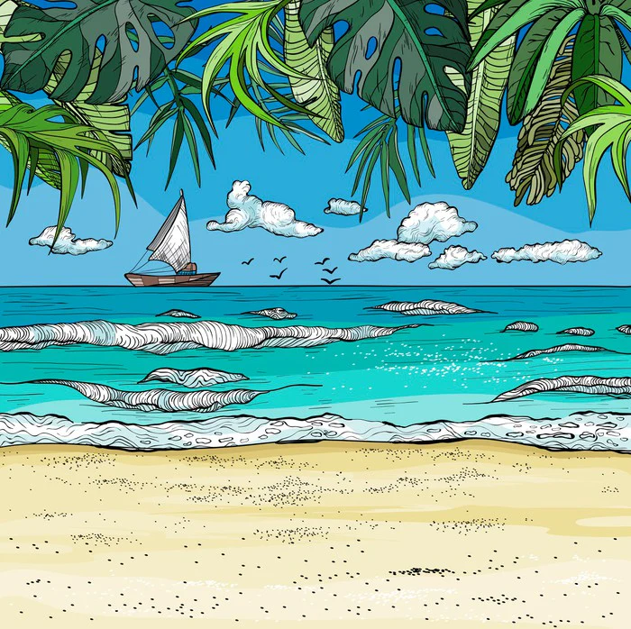 Watching the sailboat