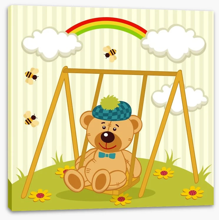 Bear on the swing - Image 2