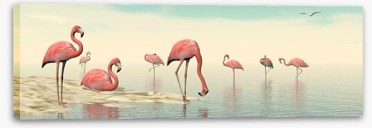 Pink flamingo flock - Image 2