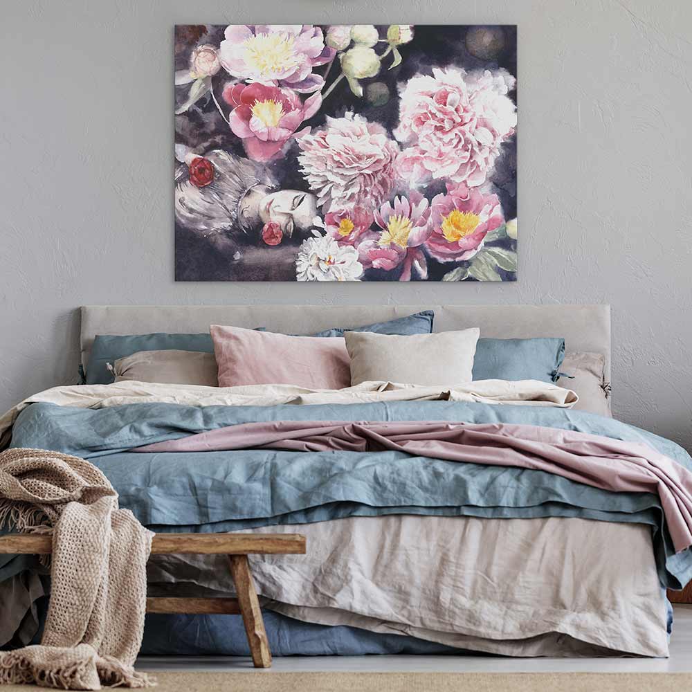 Sleeping under the peonies - Image 3