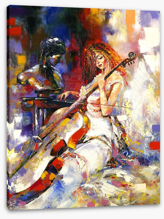The girl and the cello - Image 2