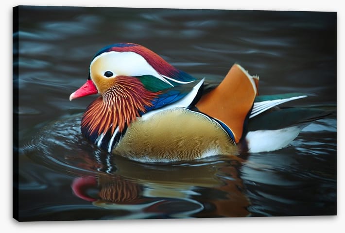 Majestic mandarin duck - Image 2