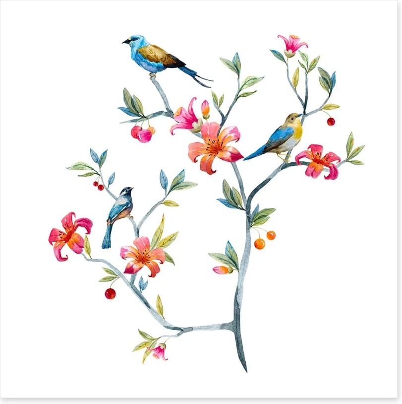 Birds on a branch - Image 2