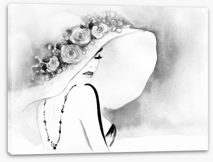 The girl in the hat - Image 2