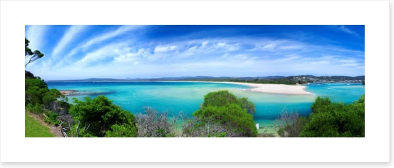 Blue bay panorama - Image 2