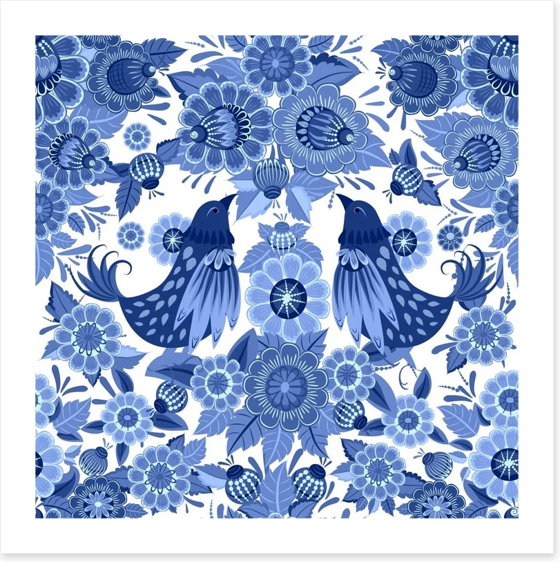Blue bird bloom - Image 2