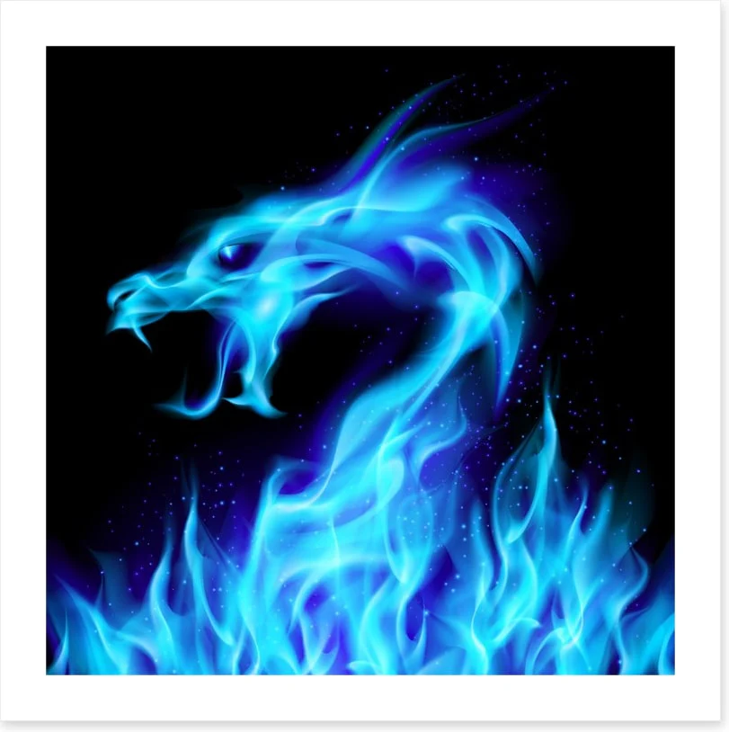 Blue spirit dragon - Image 2