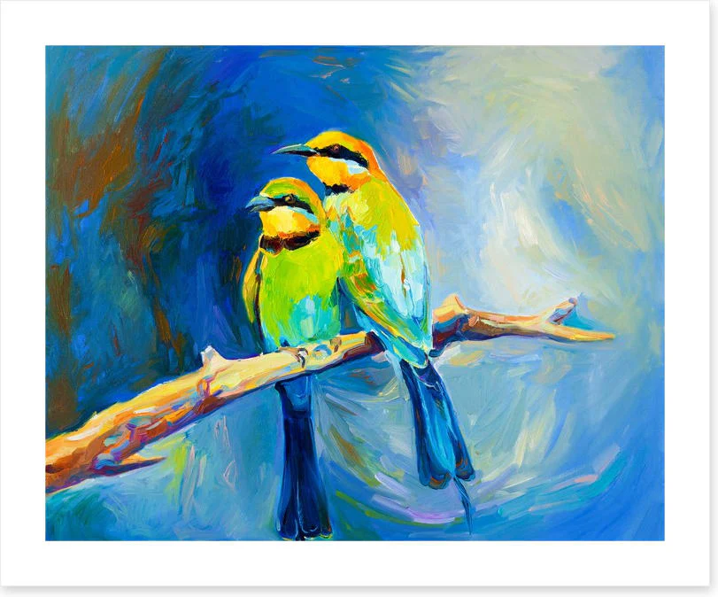 Blue tailed bee-eaters - Image 2