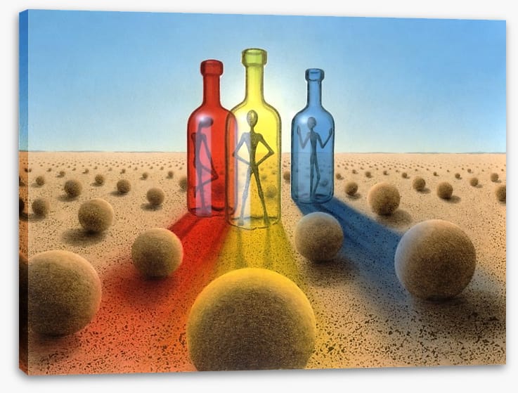 Bottles in the desert - Image 2