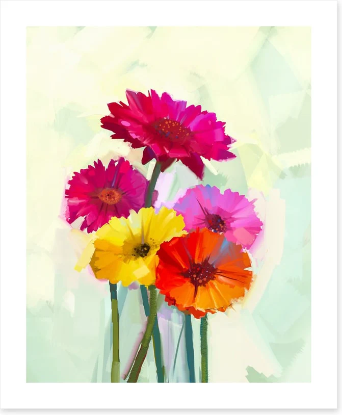 Bright happy gerbera - Image 2