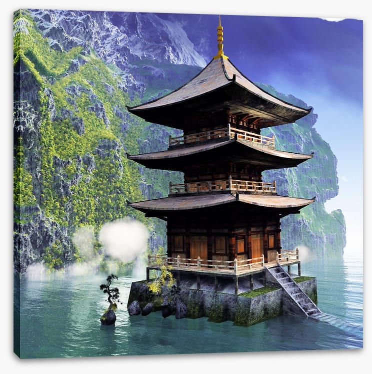 Buddhist temple in the mountains - Image 2