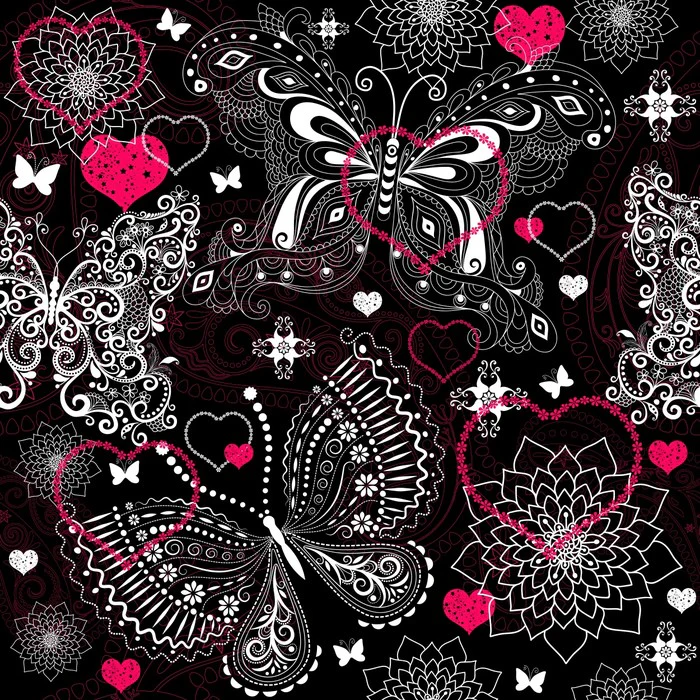 Butterfly lace