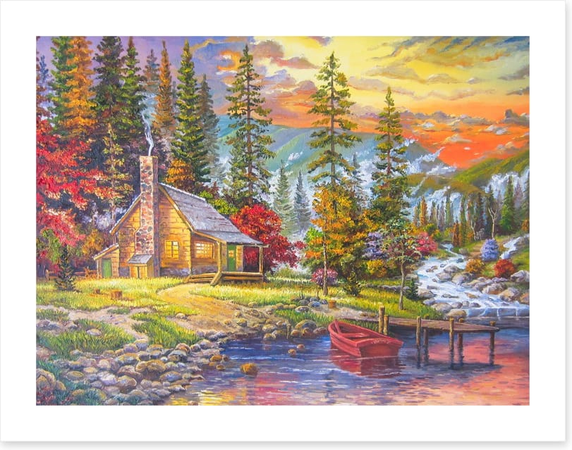 By the Autumn lake - Image 2