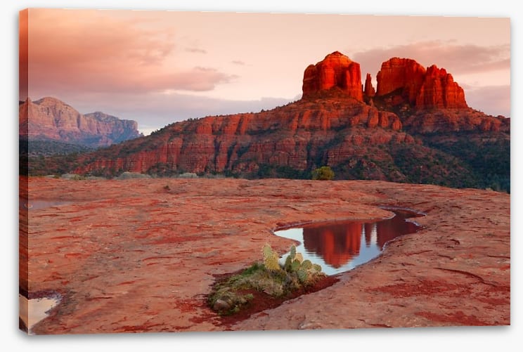 Cathedral Rock reflections - Image 2