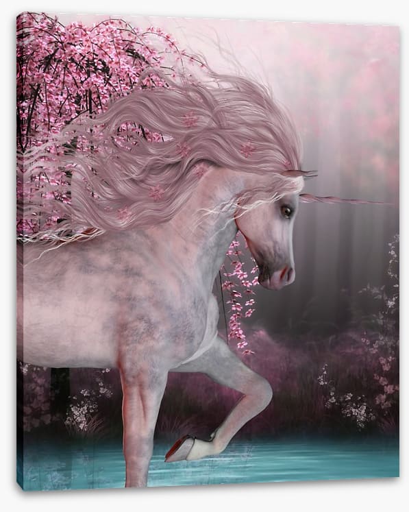 Cherry blossom unicorn - Image 2