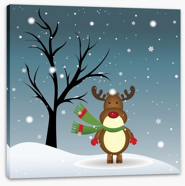 Rudolph in the snow - Image 2