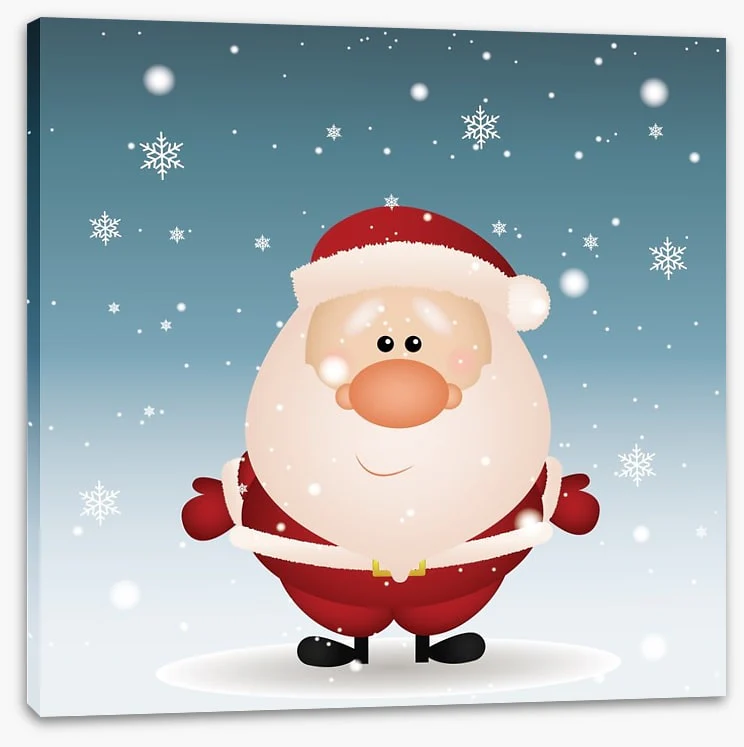 Santa in the snow - Image 2