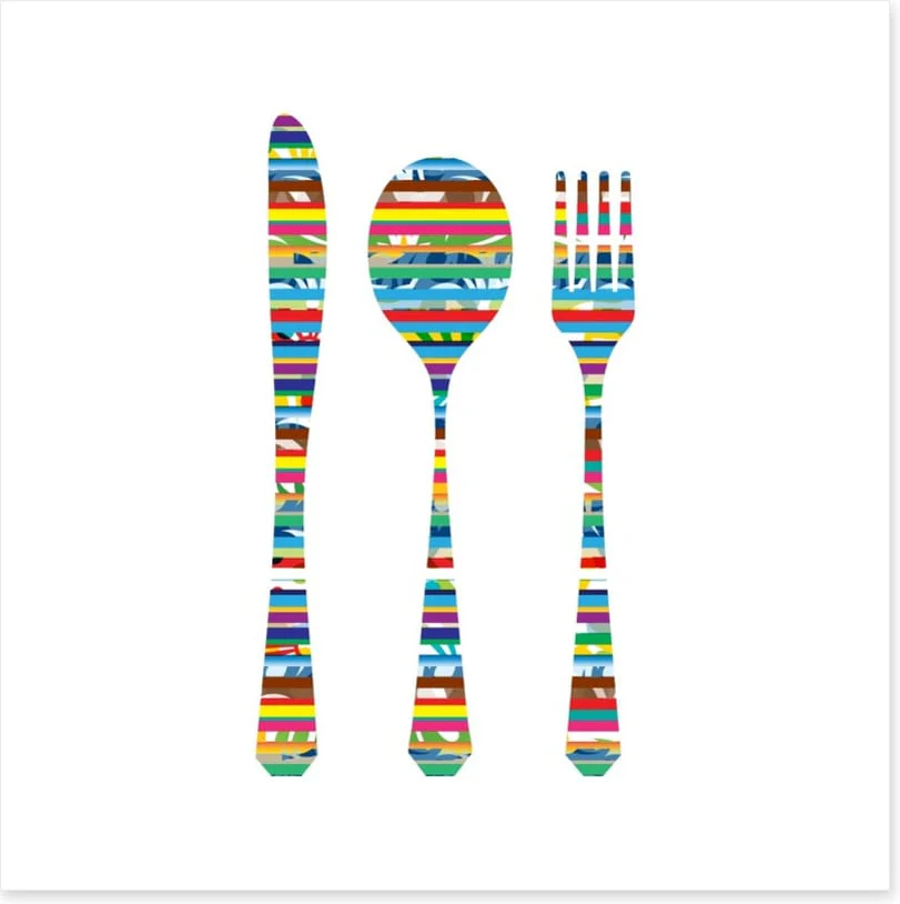 Colourful cutlery - Image 2