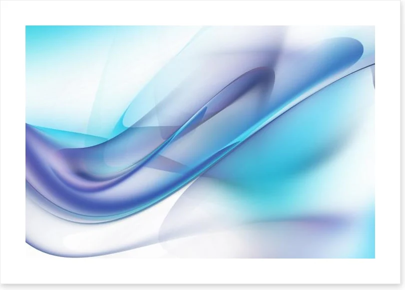 Cool blue swirl - Image 2