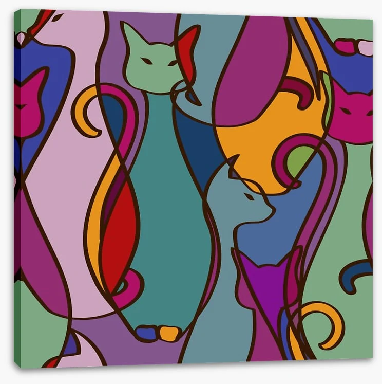 Cubism cats - Image 2