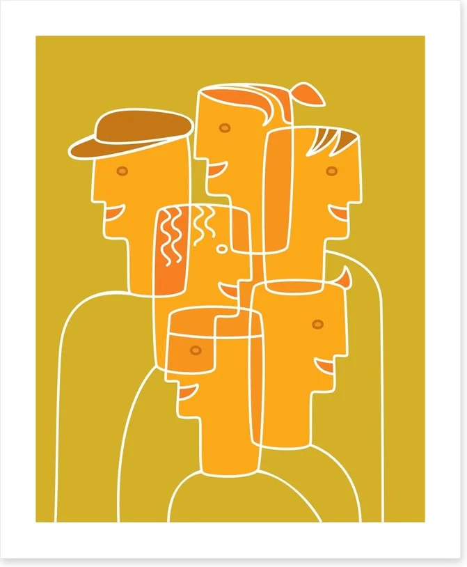 Cubism people - Image 2