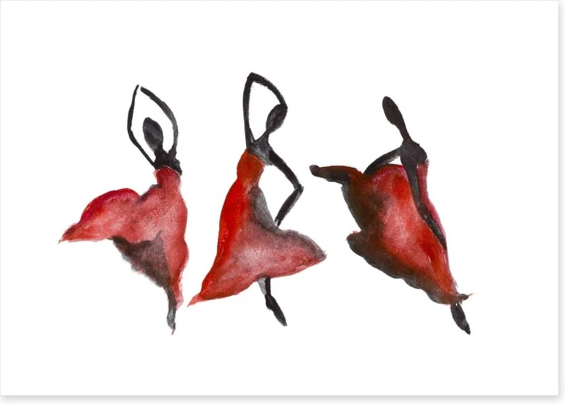 Dancers in red - Image 2