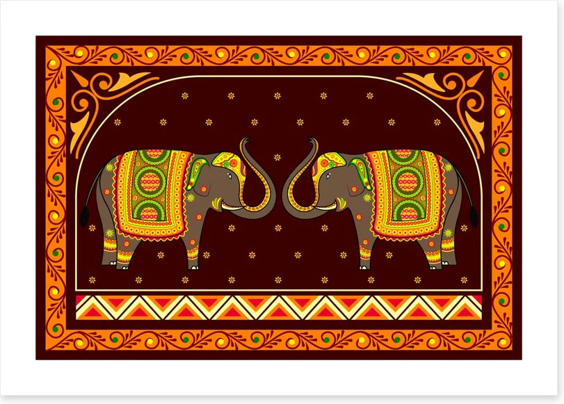 Decorated elephants - Image 2