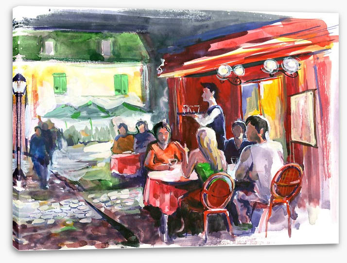 Cafe in the piazza - Image 2