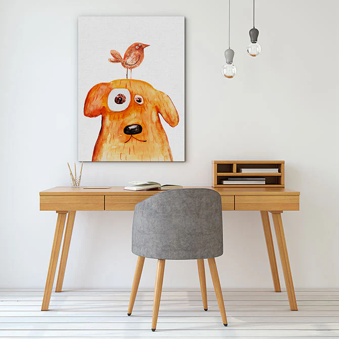 Dog and bird - Image 4