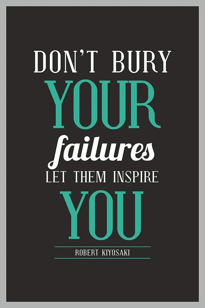 Don't bury your failures