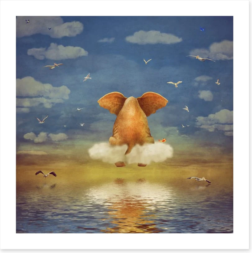 Elephant on the cloud - Image 2