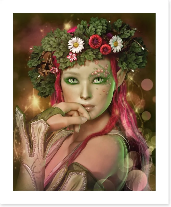 Enchanting elven maid - Image 2