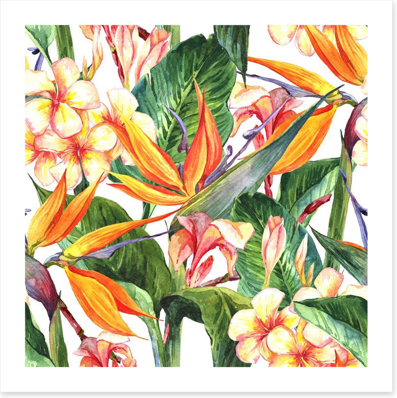 Exotic hibiscus leaves - Image 2