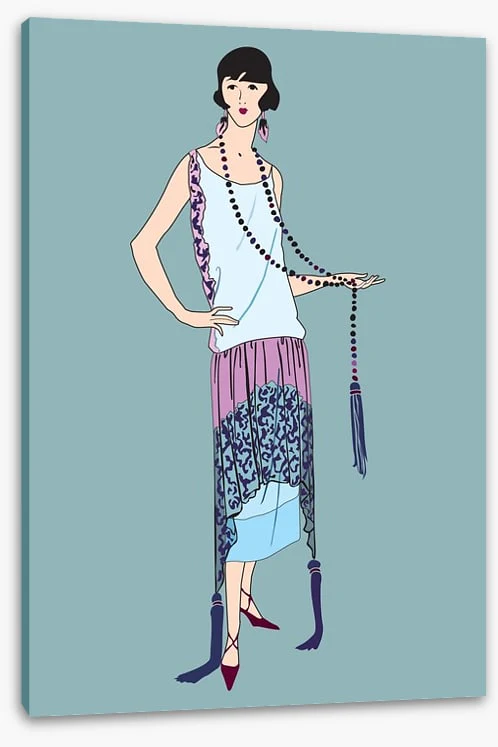 Flapper girl fashion 1 - Image 2