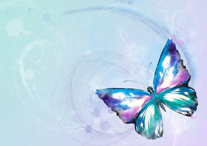 Fly away butterfly