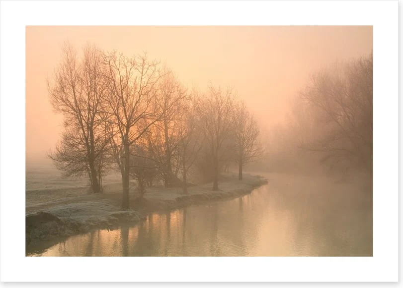 Foggy morning on the Thames, Oxford - Image 2