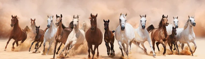 Galloping panoramic