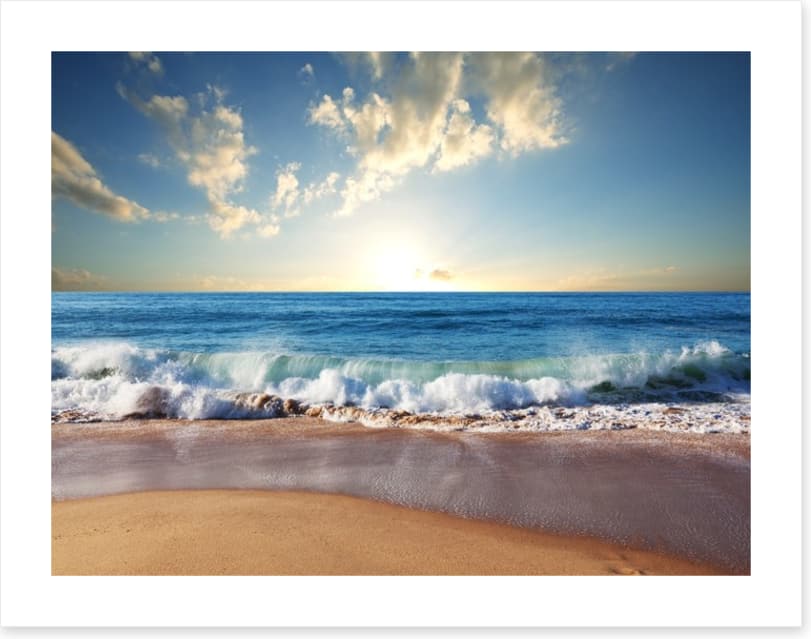 Gentle surf sunset - Image 2