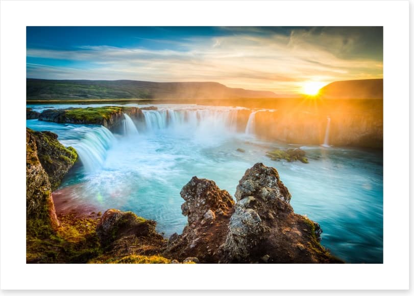 Godafoss sunset - Image 2